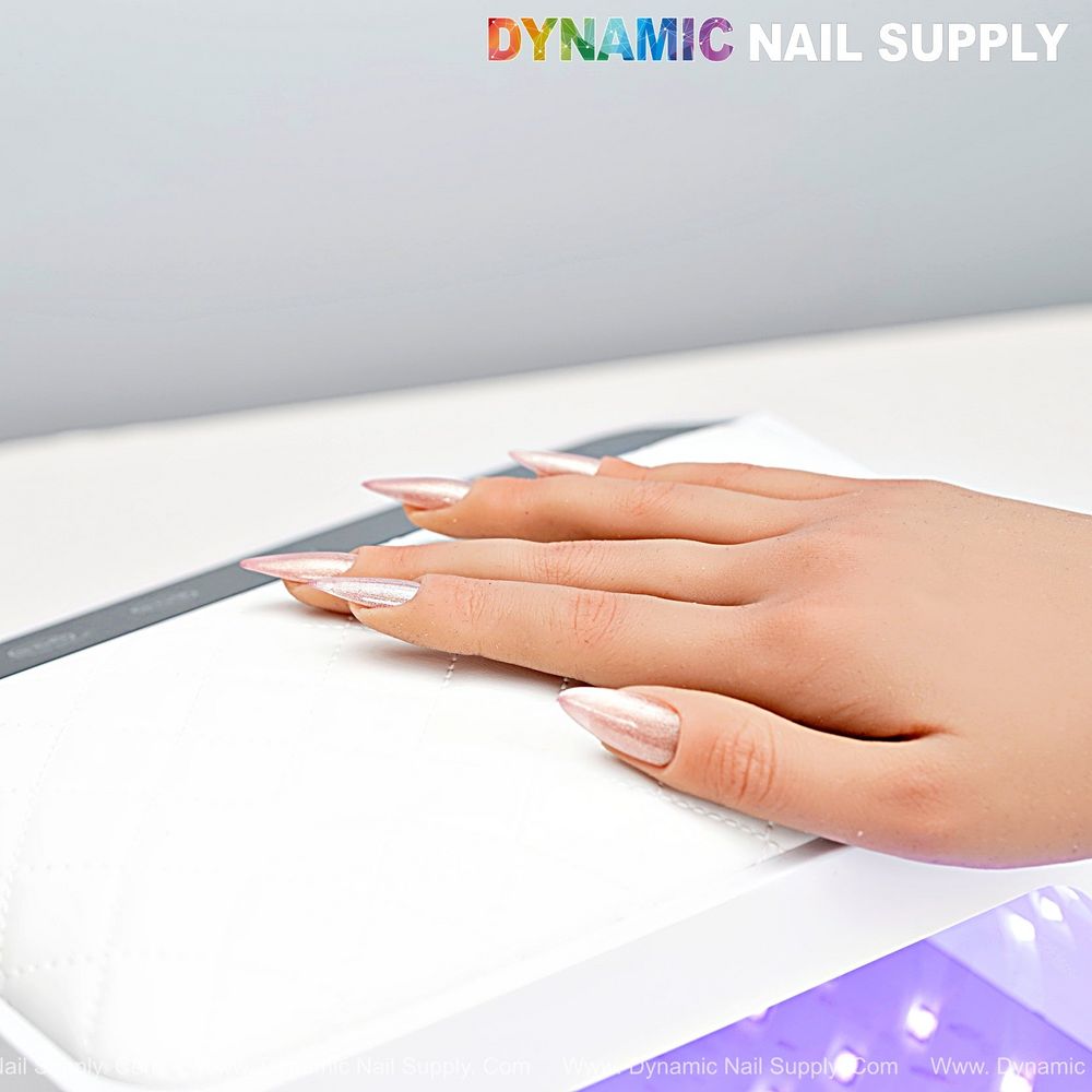 cordless 120W LED nail lamp with cushion - 4