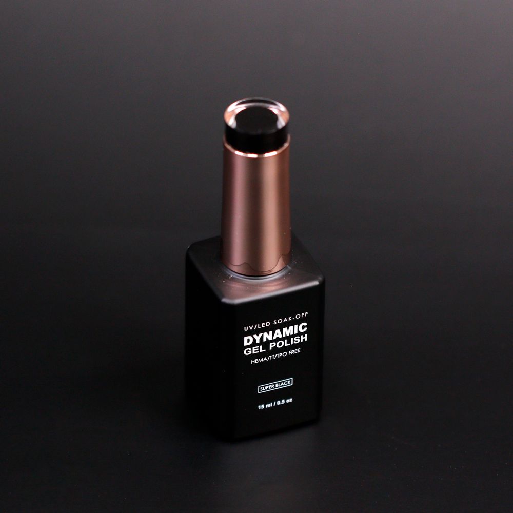 No-HEMA super black gel polish bottle - 3