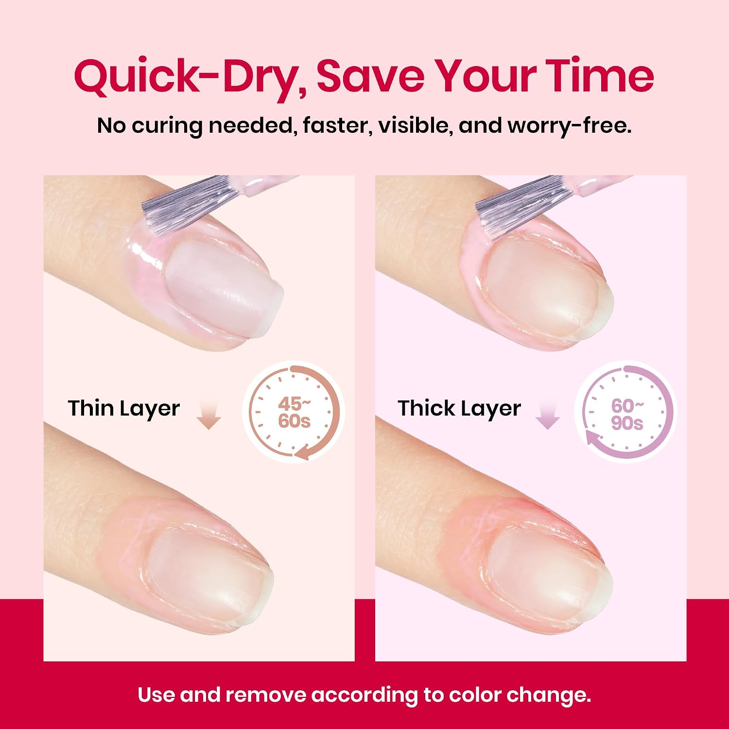 beetles Gel Polish 15ml liquid latex cuticle guard bottle with brush and plastic nail stick - 4