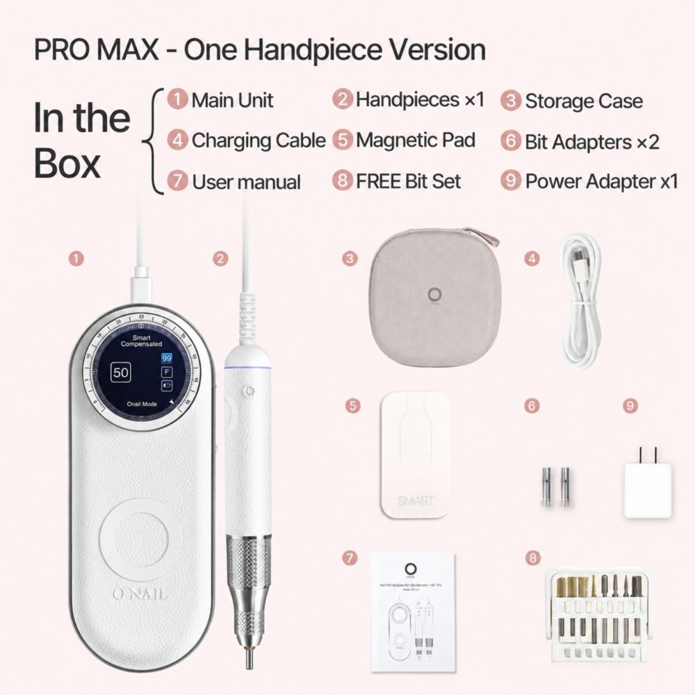 ONAIL Pro Max nail drill - 5