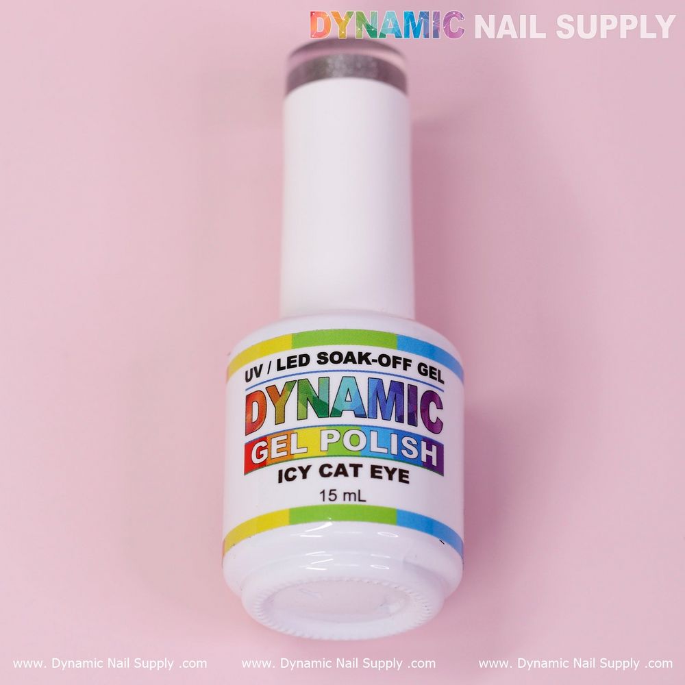 Reflective silver cat eye gel bottle - 7