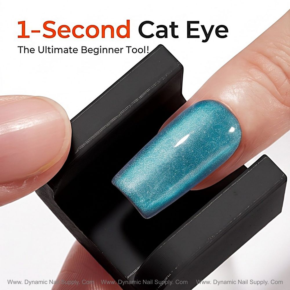 black U-shape cat eye magnet tool - 2