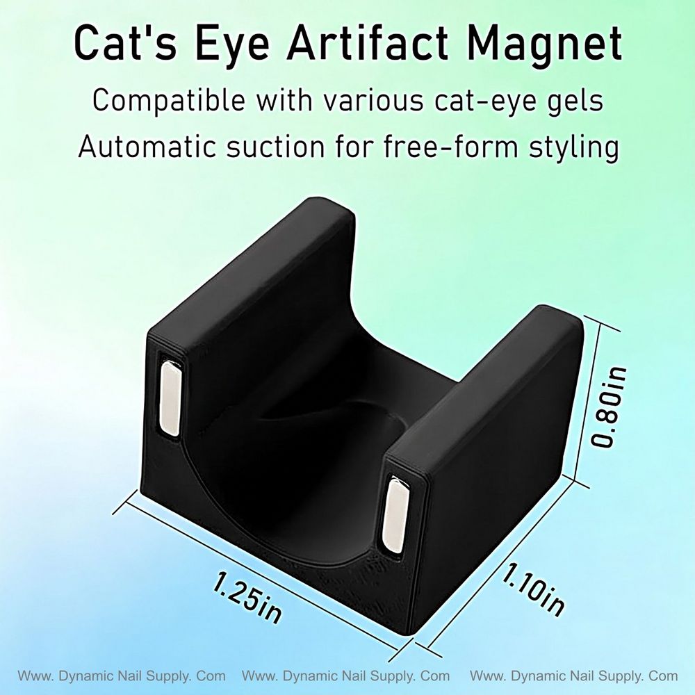 black U-shape cat eye magnet tool - 3